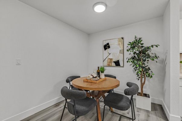 Dining room, Interior, Wood Texture Flooring