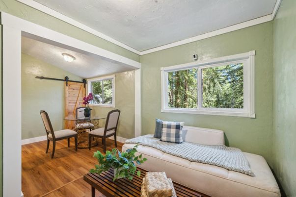 Dining room, Interior, Wood Texture Flooring