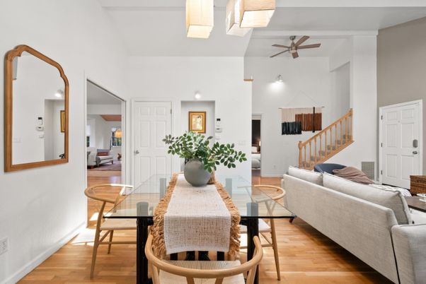 Dining room, Interior, Living room, Wood Texture Flooring