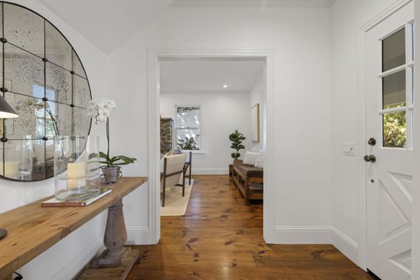 Interior, Recessed Lighting, Wood Texture Flooring