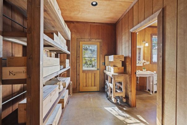 Fireplace, Interior, Recessed Lighting, Wooden Ceilings, Wooden Walls