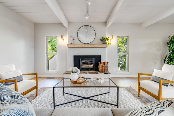 Fireplace, Interior, Living room, Wood Texture Flooring