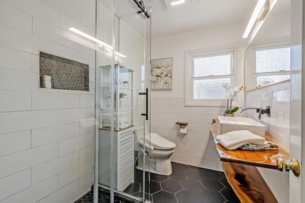 Bathroom, Glass Shower, Interior