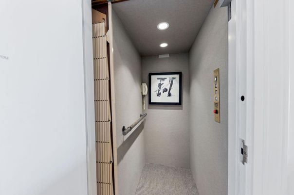 Elevator, Interior, Recessed Lighting