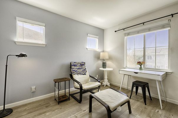 Home Office, Interior, Wood Texture Flooring