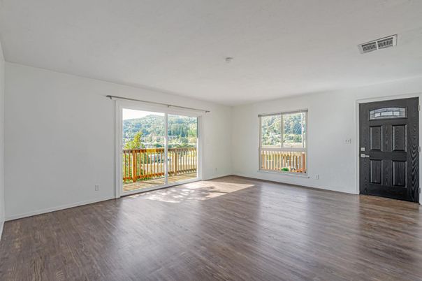 Empty room, Interior, Wood Texture Flooring