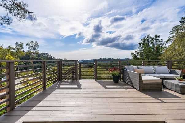 Exterior, Wood Texture Flooring