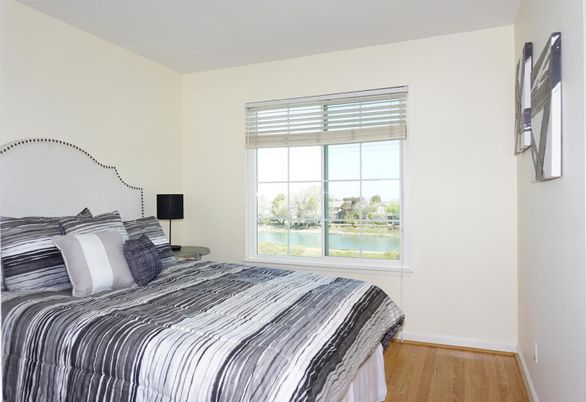 Bedroom, Interior, Water, Wood Texture Flooring