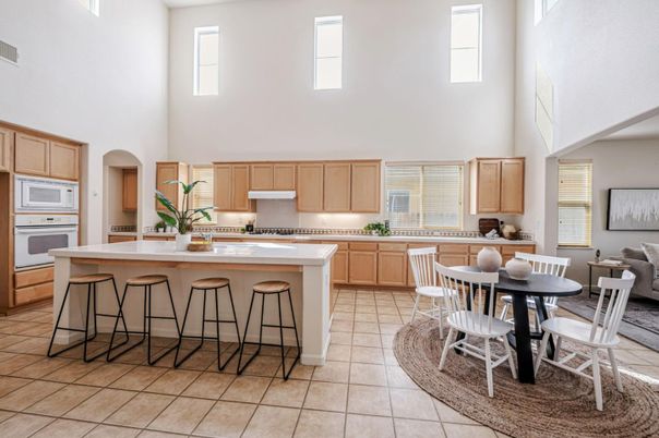 Dining room, Interior, Kitchen