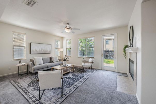 Fireplace, Interior, Living room