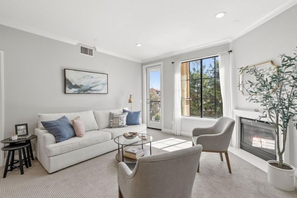 Fireplace, Interior, Living room, Recessed Lighting