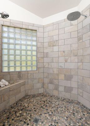 Bathroom, Glass Shower, Interior