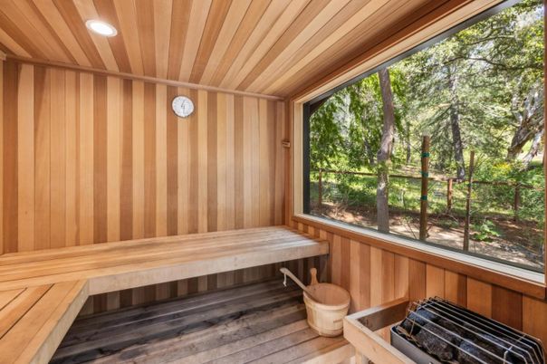 Interior, Recessed Lighting, Sauna Room
