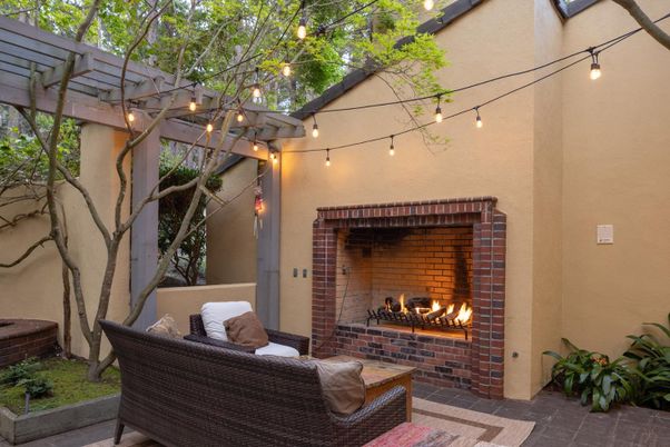 Exterior, Fireplace