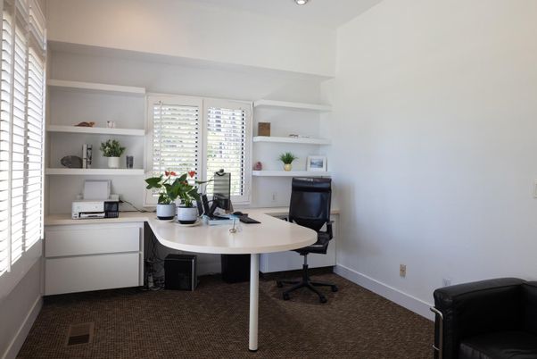 Home Office, Interior, Recessed Lighting