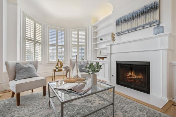 Fireplace, Interior, Living room, Wood Texture Flooring