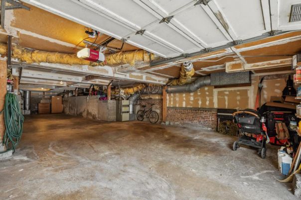 Garage, Interior, Stone Walls
