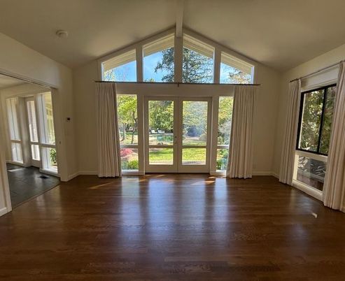 Empty room, Interior, Wood Texture Flooring