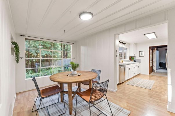 Dining room, Interior, Kitchen, Wood Texture Flooring