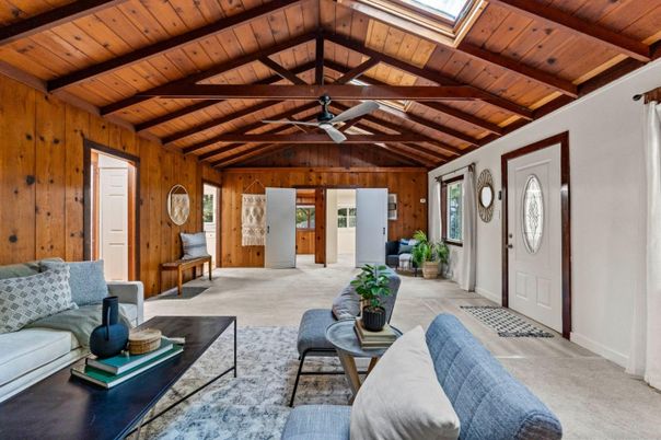 Interior, Living room, Wooden Beams, Wooden Ceilings, Wooden Walls