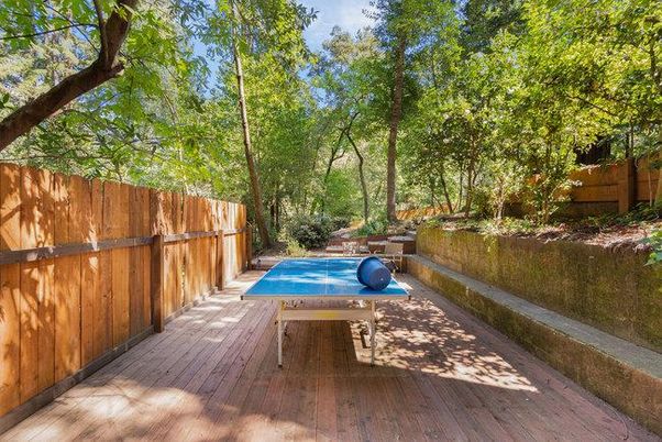 Exterior, Wood Texture Flooring