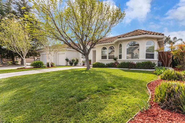 Attached, Backyard, Exterior, Facade, Mediterranean