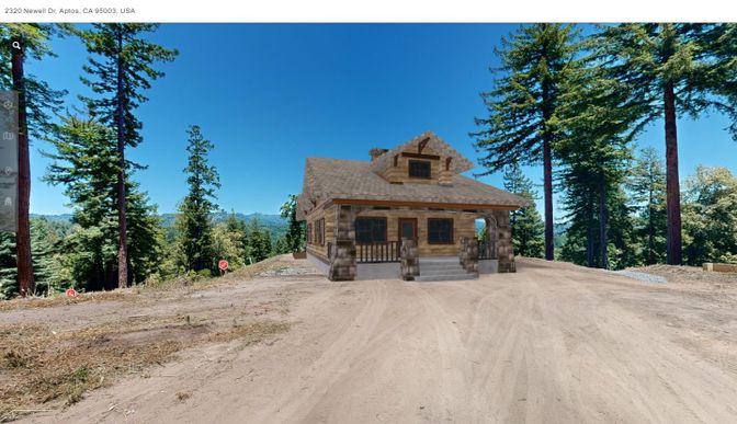 Backyard, Exterior, Facade, Log Home
