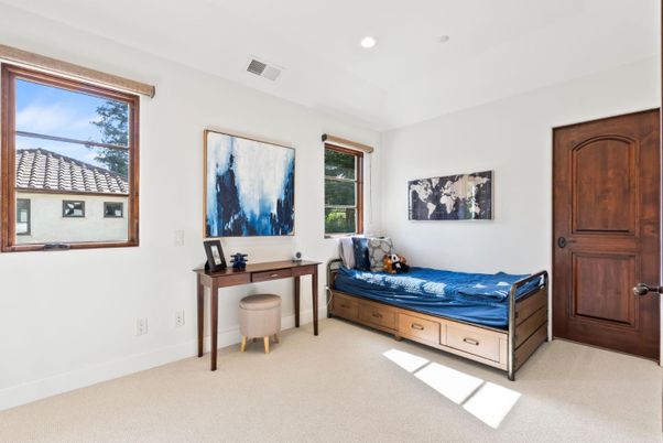 Home Office, Interior, Recessed Lighting