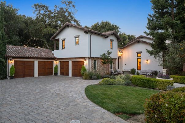 Attached, Backyard, Exterior, Facade, Spanish Mediterranean
