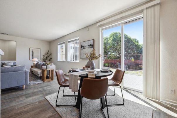 Dining room, Interior, Living room, Wood Texture Flooring