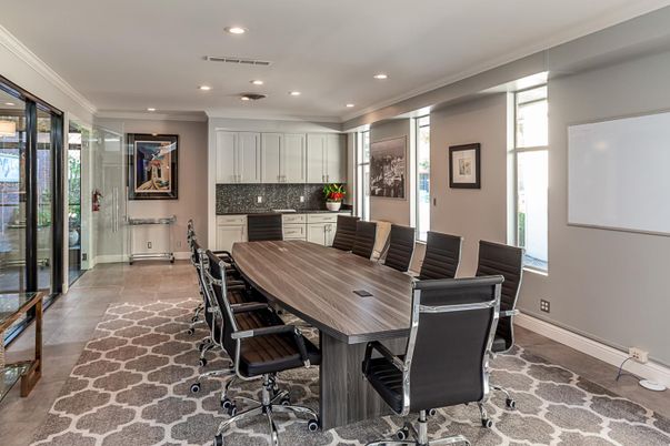 Dining room, Interior, Recessed Lighting