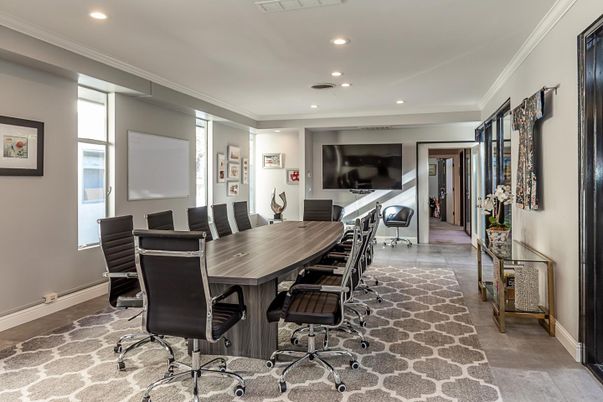 Home Office, Interior, Recessed Lighting