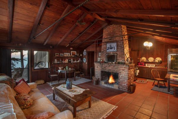 Fireplace, Interior, Living room, Stone Walls, Wooden Beams, Wooden Ceilings, Wooden Walls