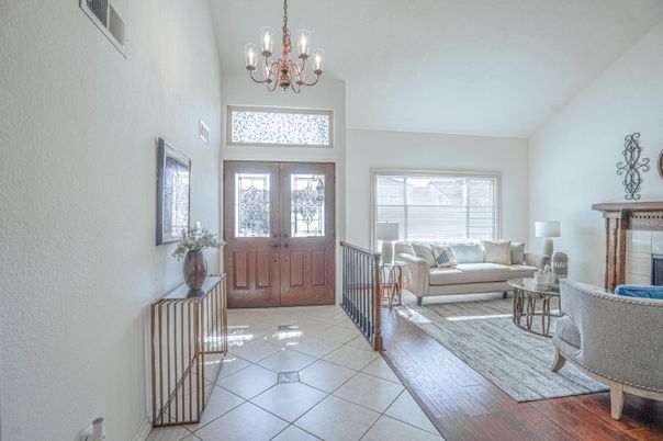 Chandelier, Interior, Living room, Wood Texture Flooring