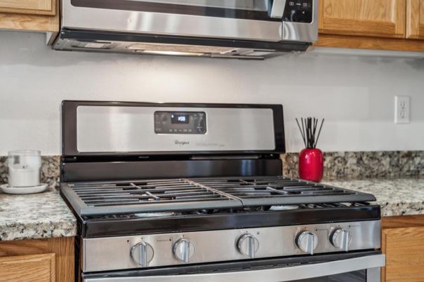 Interior, Kitchen, Stainless Steel Appliances