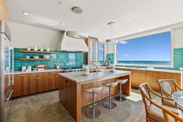 Interior, Kitchen, Pendant Lights, Recessed Lighting, Water