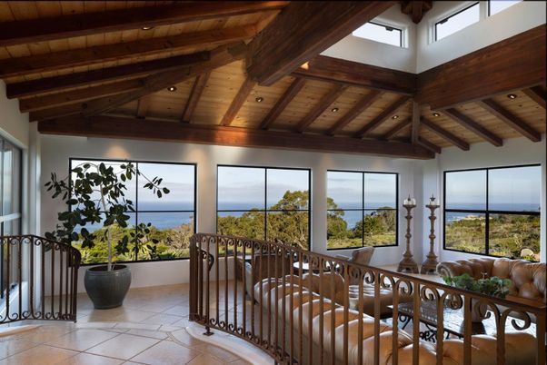 Interior, Recessed Lighting, Water, Wooden Beams, Wooden Ceilings