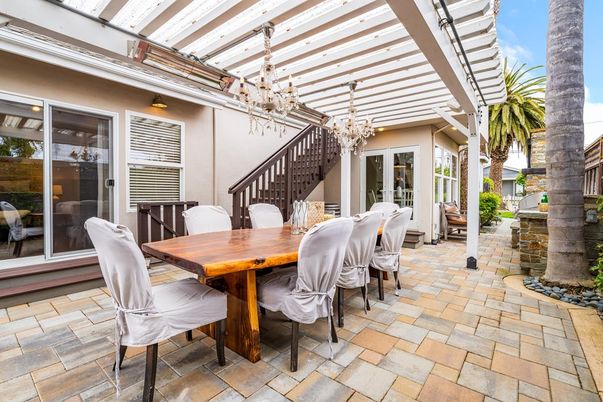 Chandelier, Dining room, Exterior, Interior