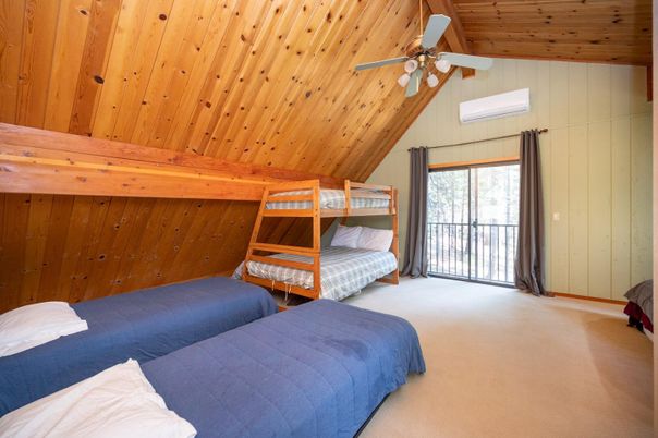 Bedroom, Interior, Wooden Beams, Wooden Ceilings, Wooden Walls