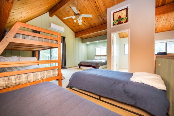 Bedroom, Interior, Wooden Beams, Wooden Ceilings