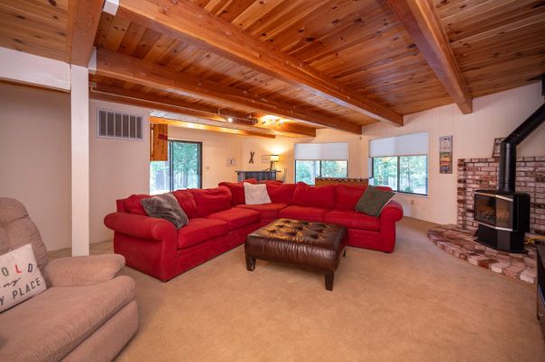 Fireplace, Interior, Living room, Stone Walls, Wooden Beams, Wooden Ceilings