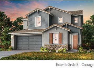 Attached, Exterior, Facade, American Craftsman