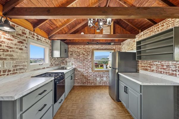 Interior, Kitchen, Stone Walls, Wooden Beams, Wooden Ceilings, Wood Texture Flooring