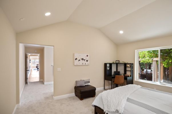 Bedroom, Home Office, Interior, Recessed Lighting