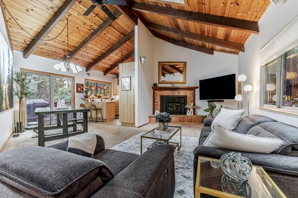 Fireplace, Interior, Living room, Wooden Beams, Wooden Ceilings