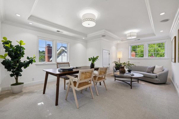 Dining room, Interior, Living room, Recessed Lighting