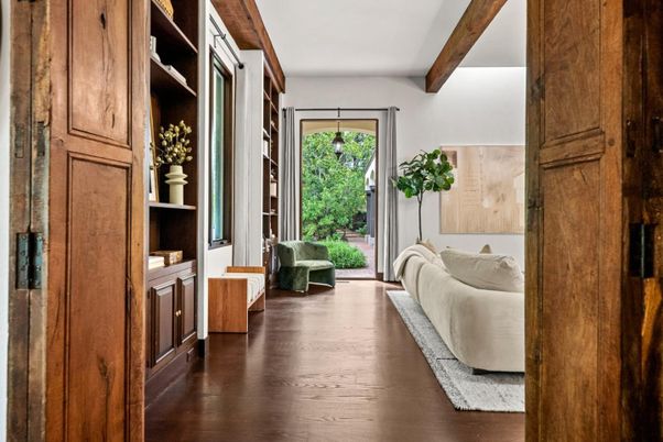 Interior, Wooden Beams, Wood Texture Flooring