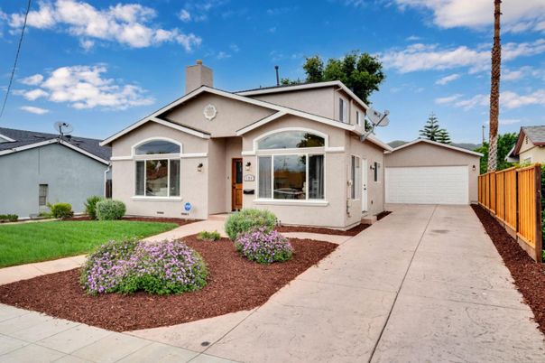 Backyard, Detached Garage, Exterior, Facade, Ranch