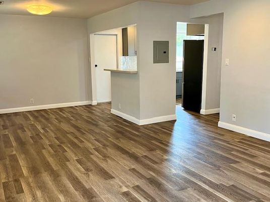 Empty room, Interior, Wood Texture Flooring