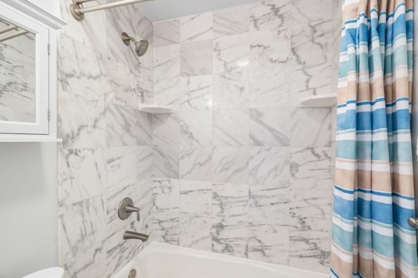 Bathroom, Interior, Marble Walls